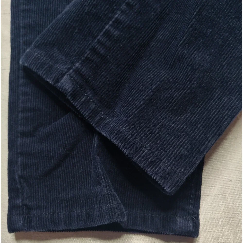 J. CREW‎ CREWCUTS TOOTHPICK Girls Size 14 Blue Cotton Flex Corduroy Pants